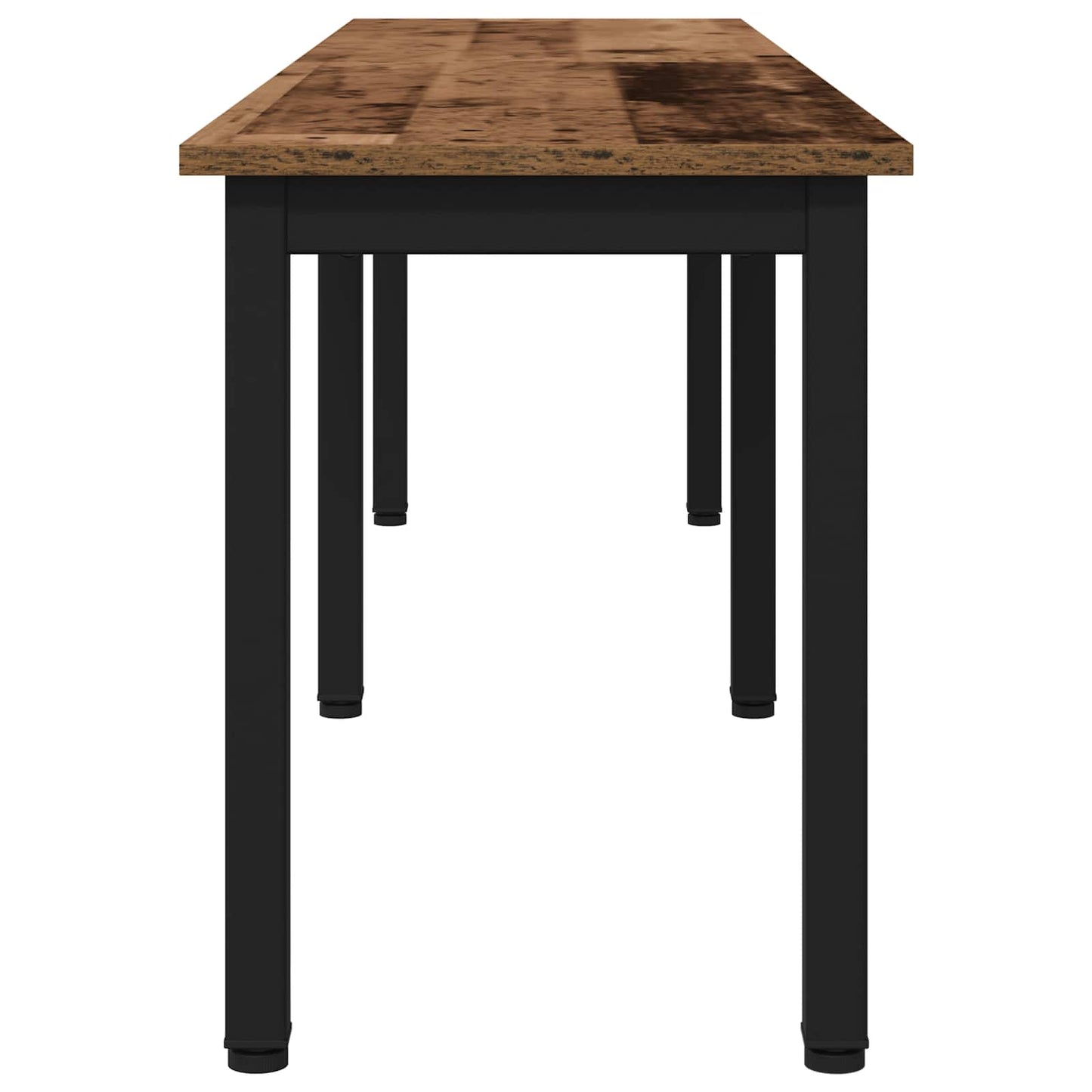 vidaXL Bench Old Wood 160 x 35 x 45 cm Engineered Wood 6