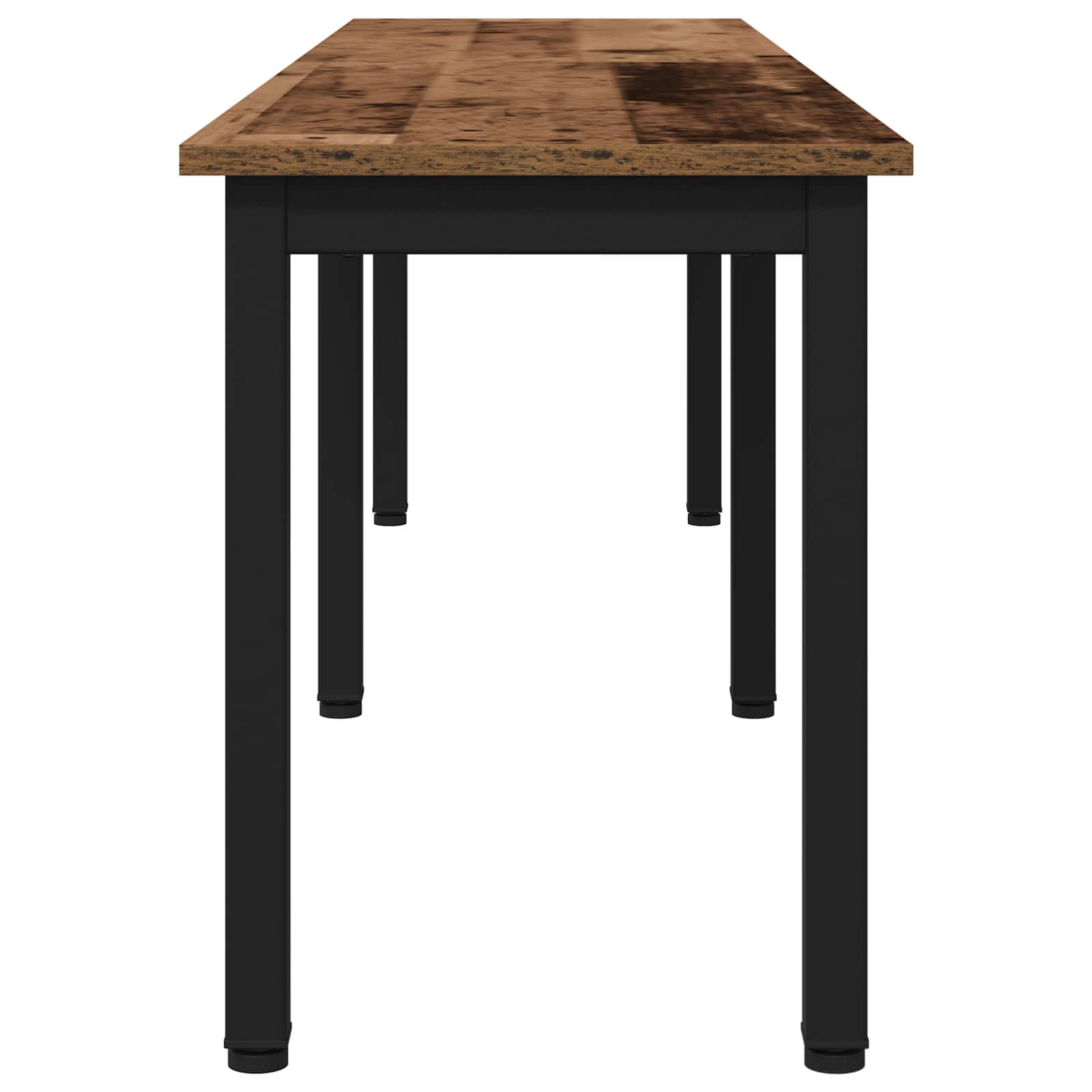 vidaXL Bench Old Wood 160 x 35 x 45 cm Engineered Wood 6