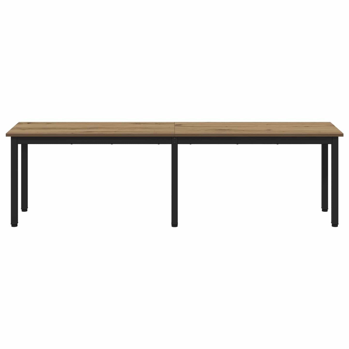 vidaXL Bench Artisian Oak 160 x 35 x 45 cm Engineered Wood 5