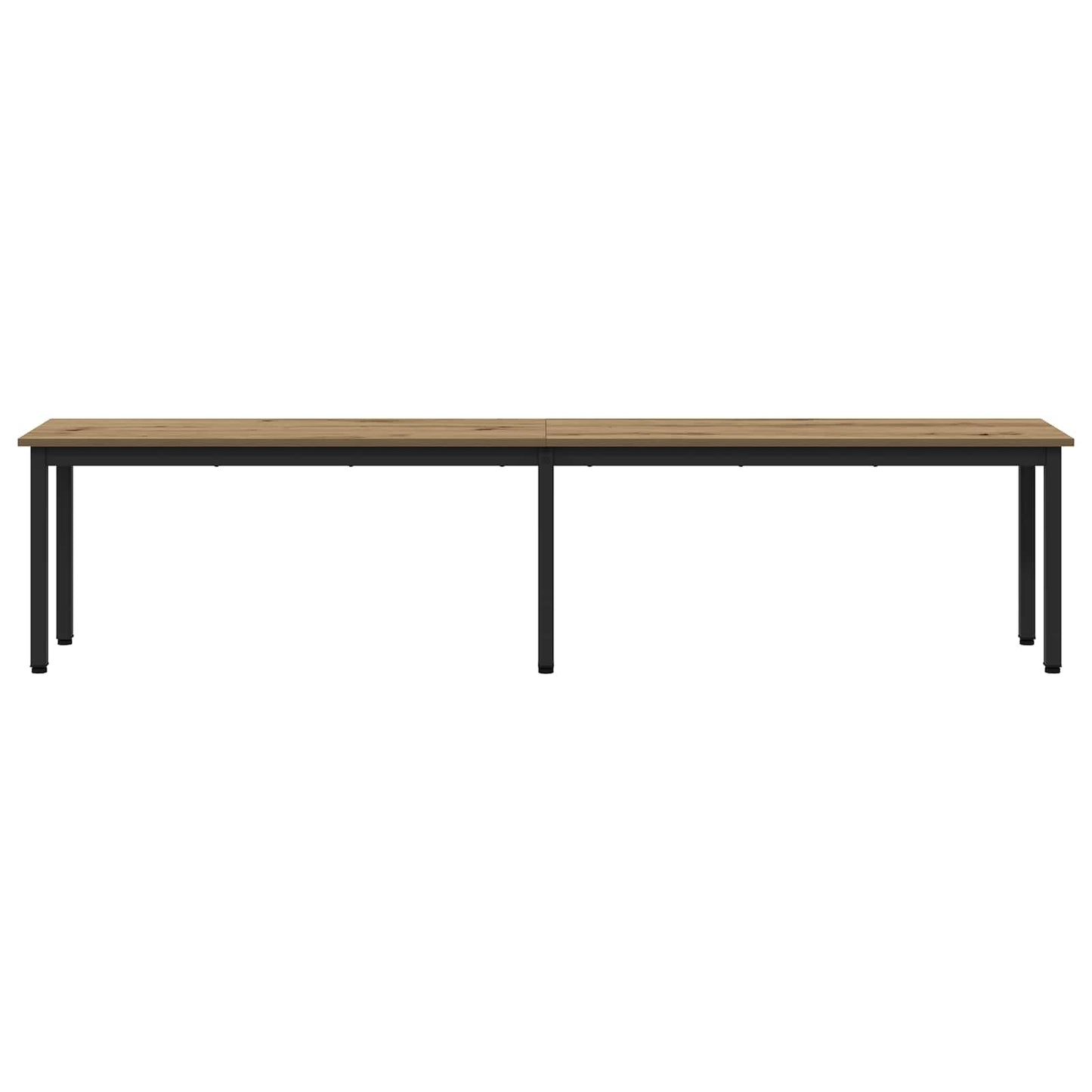 vidaXL Bench Artisian Oak 200 x 35 x 45 cm Engineered Wood 5