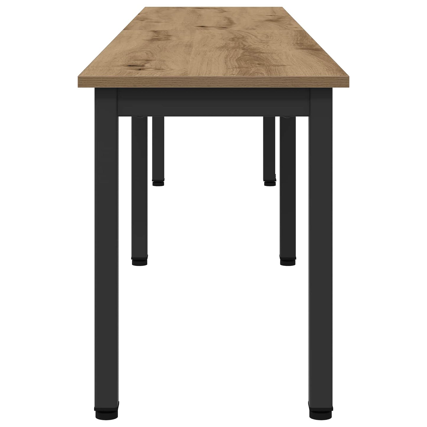 vidaXL Bench Artisian Oak 200 x 35 x 45 cm Engineered Wood 6