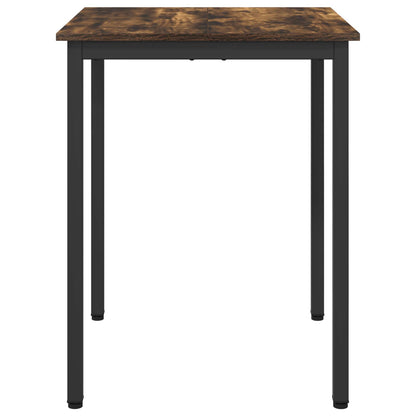 vidaXL Dining Tables 60 x 60 x 75 cm Engineered Wood Smoked Oak Square 6