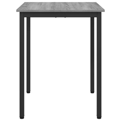 vidaXL Dining Tables 60 x 60 x 75 cm Engineered Wood Grey Sonoma 6