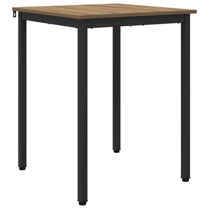 vidaXL Dining Tables 60 x 60 x 75 cm Engineered Wood Artisan Oak 2