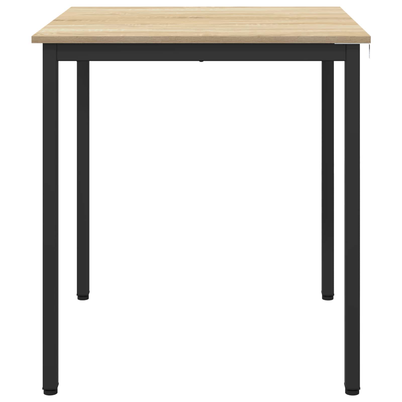 vidaXL Dining Tables 70 x 70 x 75 cm Engineered Wood Sonoma Oak Square 5