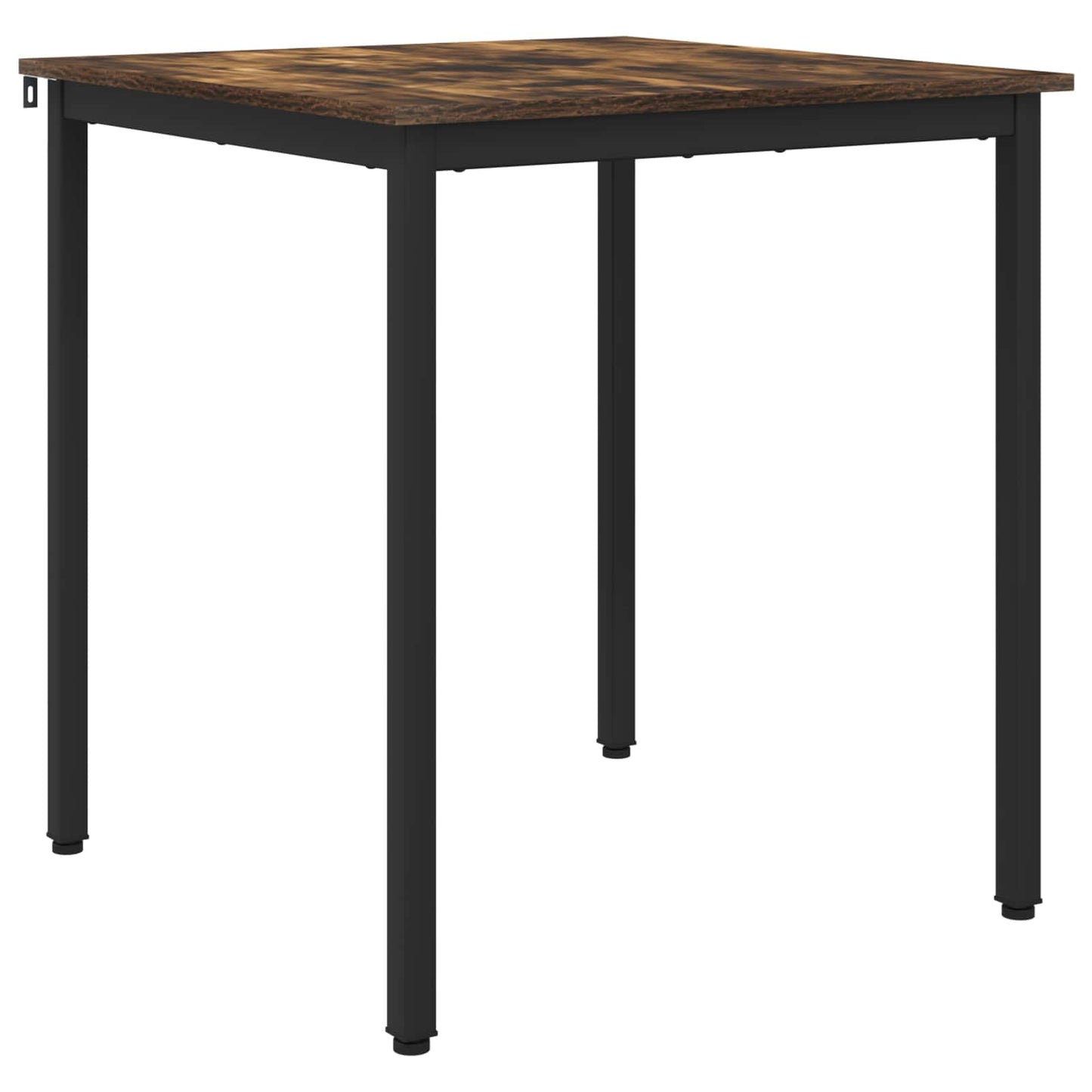 vidaXL Dining Tables 70 x 70 x 75 cm Engineered Wood Smoked Oak Square 2