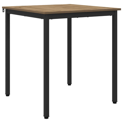 vidaXL Dining Tables 70 x 70 x 75 cm Engineered Wood Artisan Oak 2