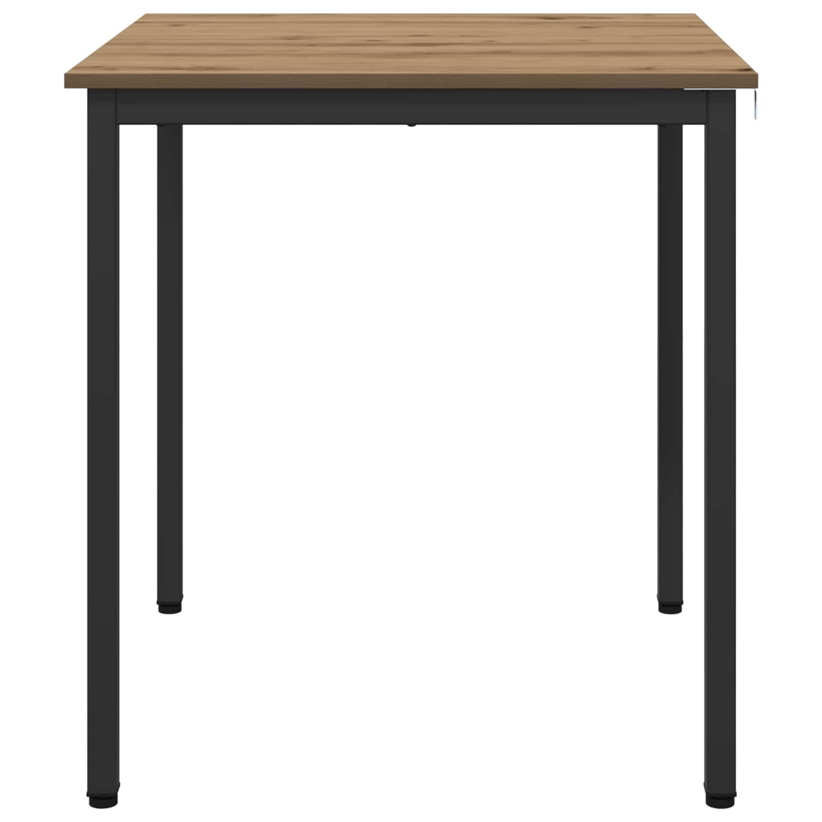 vidaXL Dining Tables 70 x 70 x 75 cm Engineered Wood Artisan Oak 5