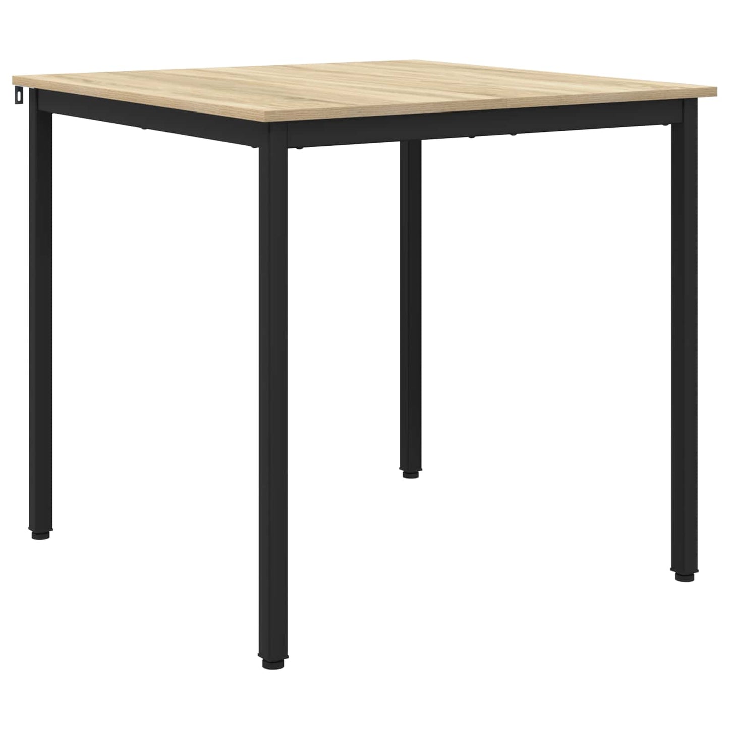vidaXL Dining Tables 80 x 80 x 75 cm Engineered Wood Sonoma Oak Square 2