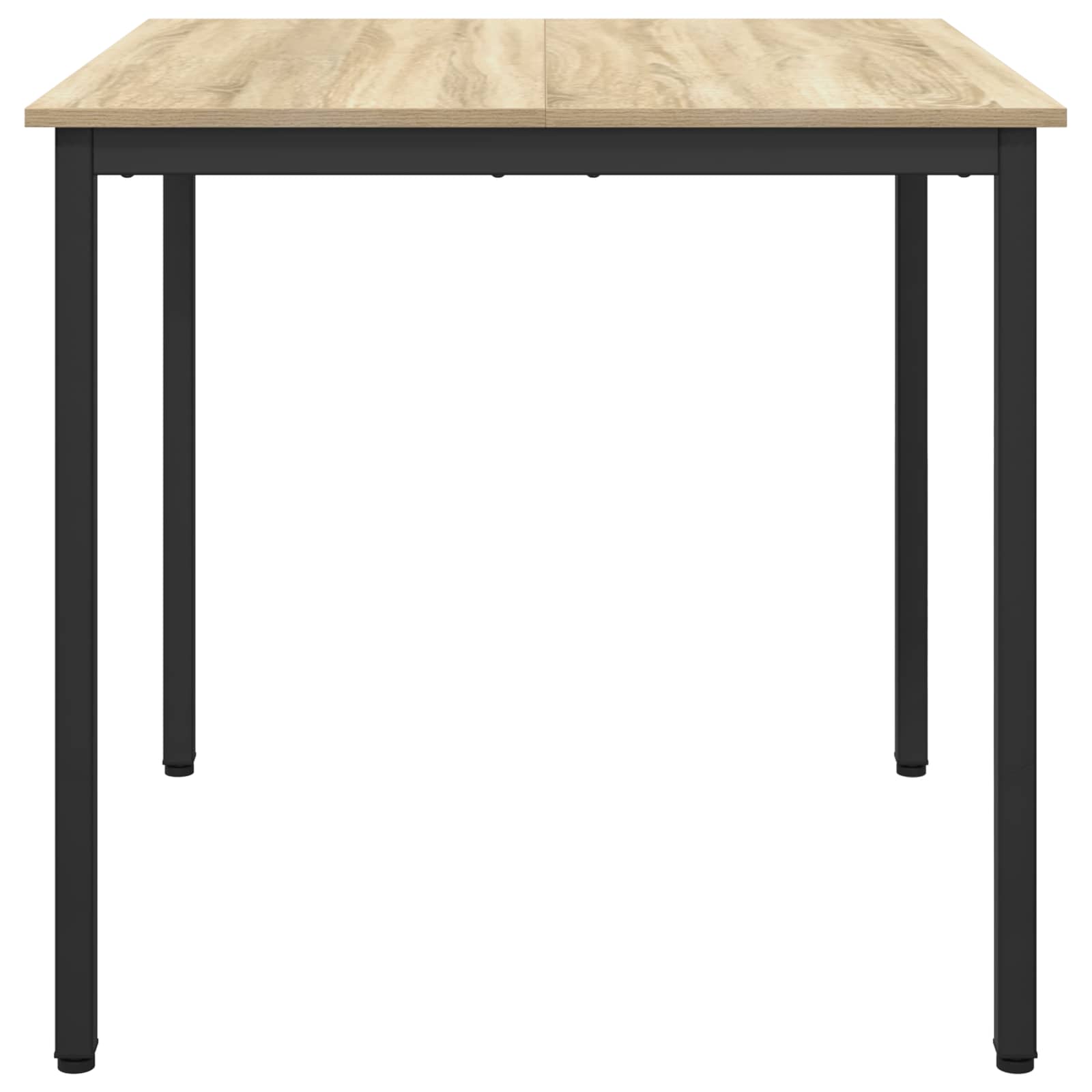 vidaXL Dining Tables 80 x 80 x 75 cm Engineered Wood Sonoma Oak Square 6