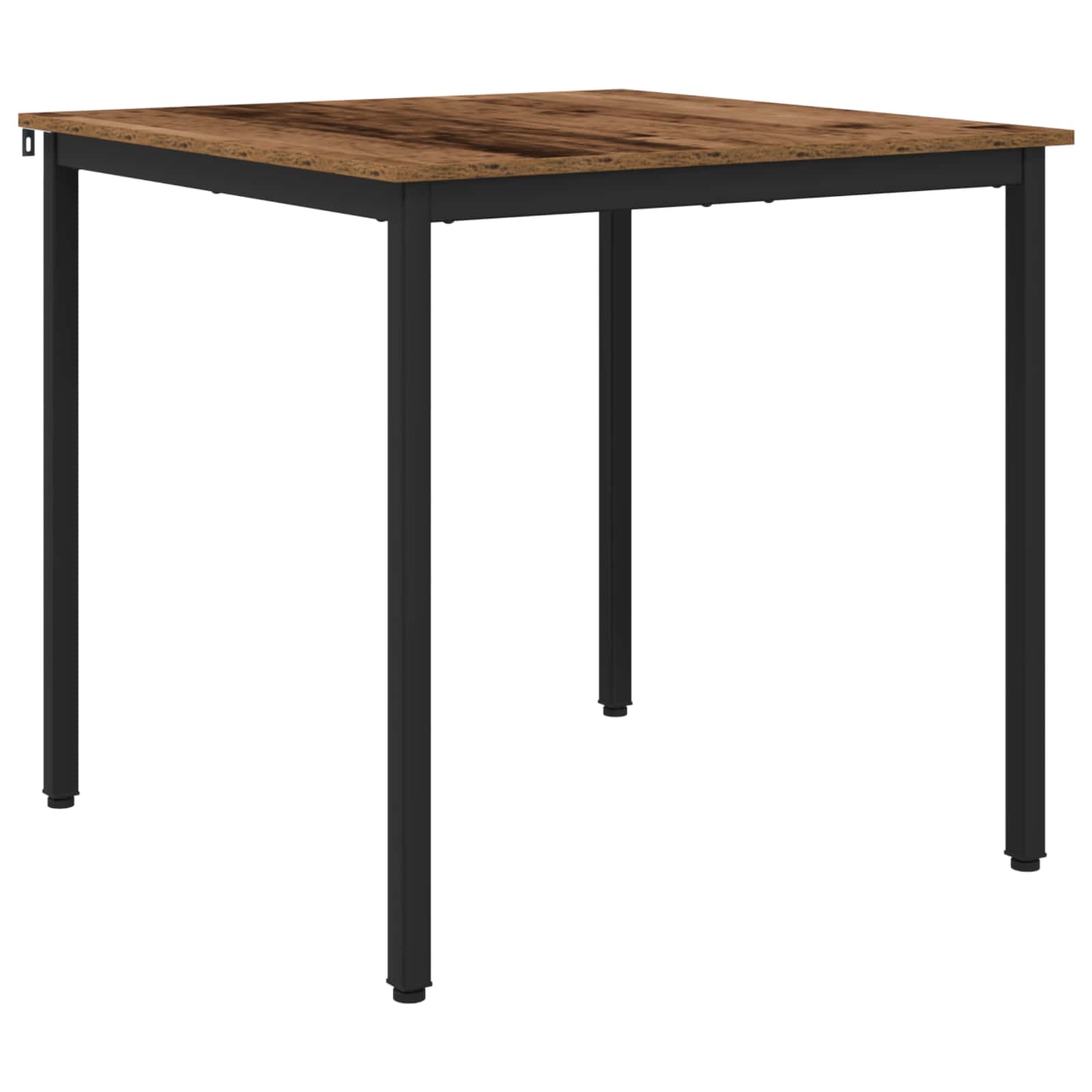 vidaXL Dining Tables 80 x 80 x 75 cm Engineered Wood Oak Wood Square 2