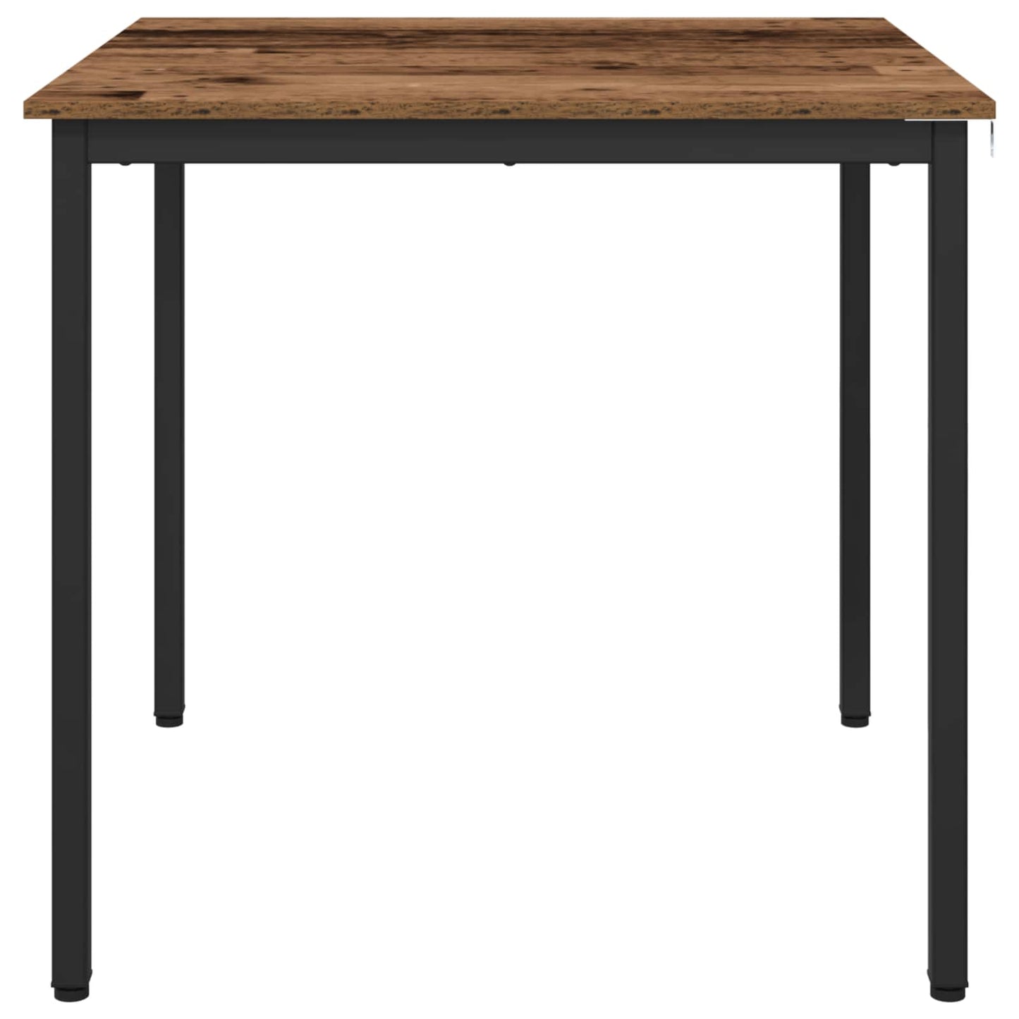 vidaXL Dining Tables 80 x 80 x 75 cm Engineered Wood Oak Wood Square 5