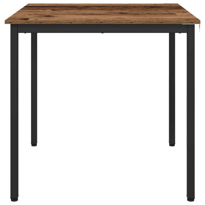 vidaXL Dining Tables 80 x 80 x 75 cm Engineered Wood Oak Wood Square 5