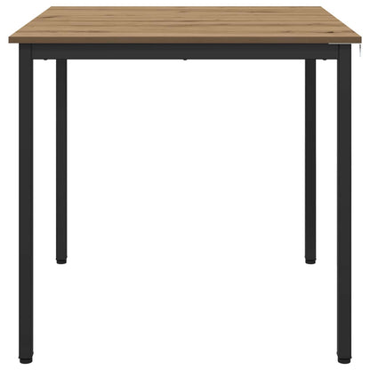 vidaXL Dining Tables 80 x 80 x 75 cm Engineered Wood Artisan Oak 5