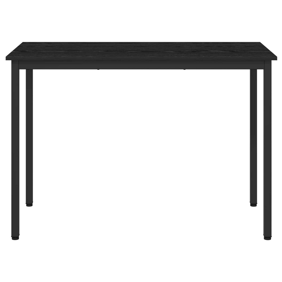 vidaXL Dining Tables 110 x 55 x 75 cm Engineered Wood Black Oak 5