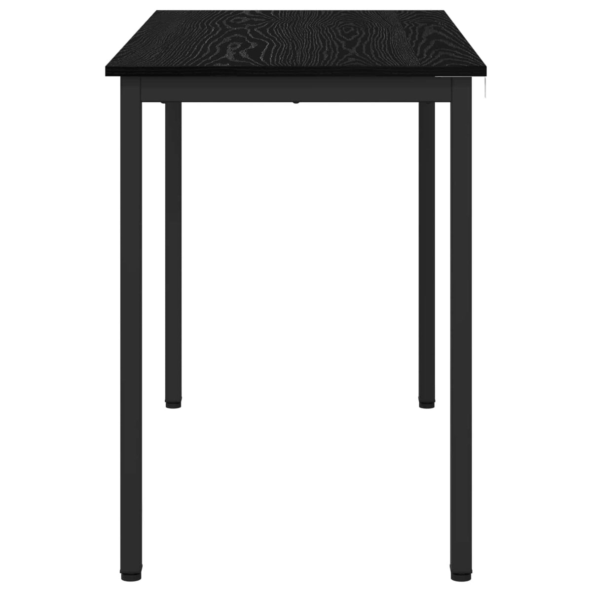 vidaXL Dining Tables 110 x 55 x 75 cm Engineered Wood Black Oak 6