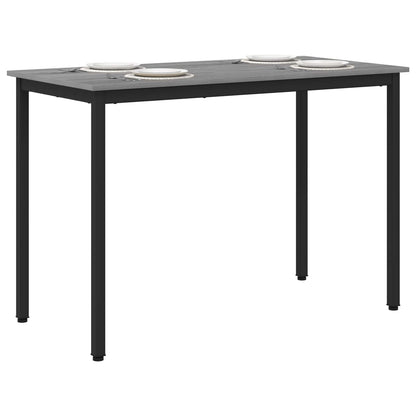 vidaXL Dining Tables 110 x 55 x 75 cm Engineered Wood Grey Sonoma 3