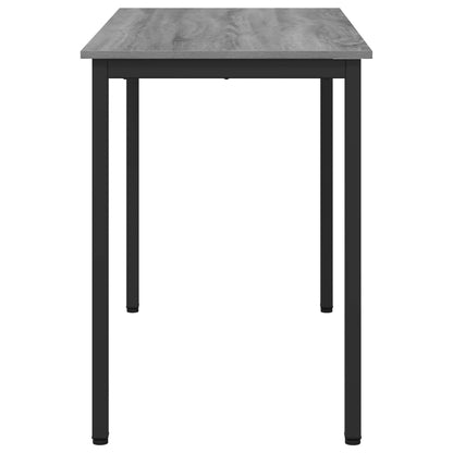 vidaXL Dining Tables 110 x 55 x 75 cm Engineered Wood Grey Sonoma 6