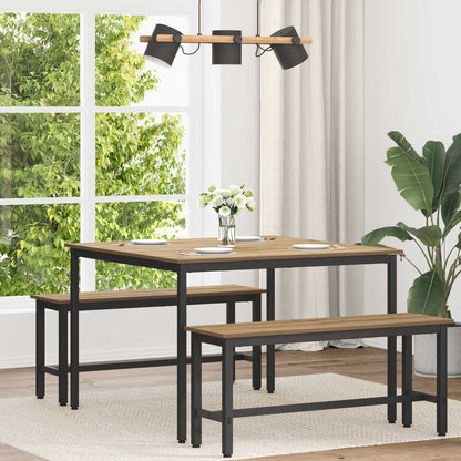 vidaXL Dining Tables Engineered Wood Artisan Oak