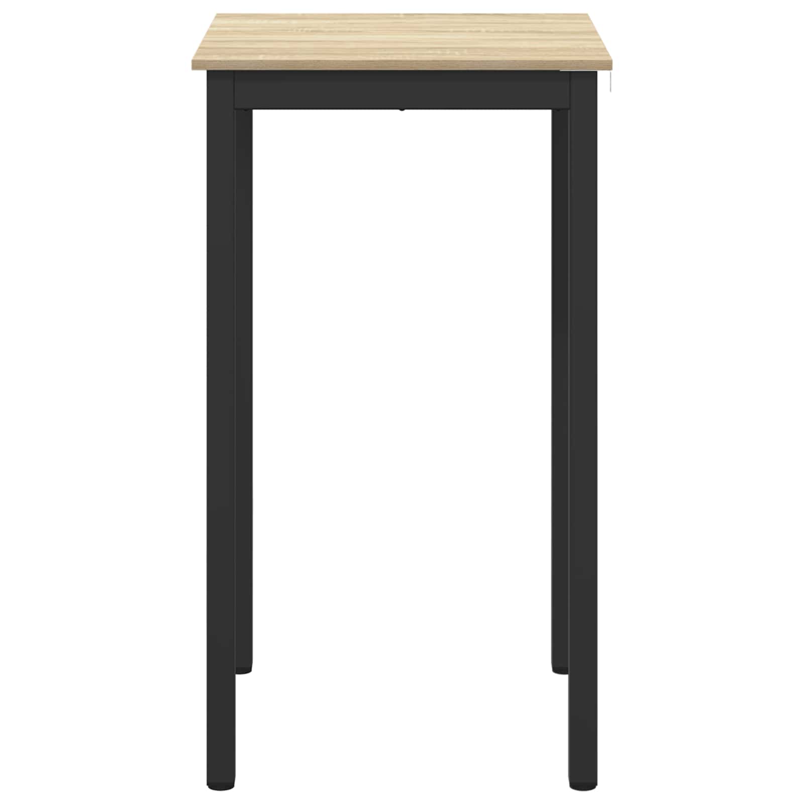 vidaXL Standing Bar Table Engineered Wood Square 5