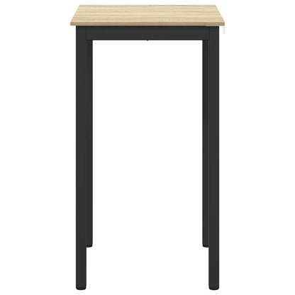 vidaXL Standing Bar Table Engineered Wood Square 5