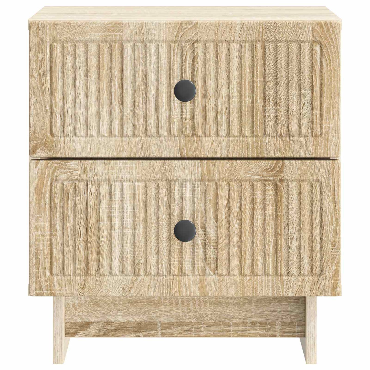 vidaXL Bedside Cabinet Sonoma Oak 43 x 34.5 x 47.5 cm Engineered Wood 5