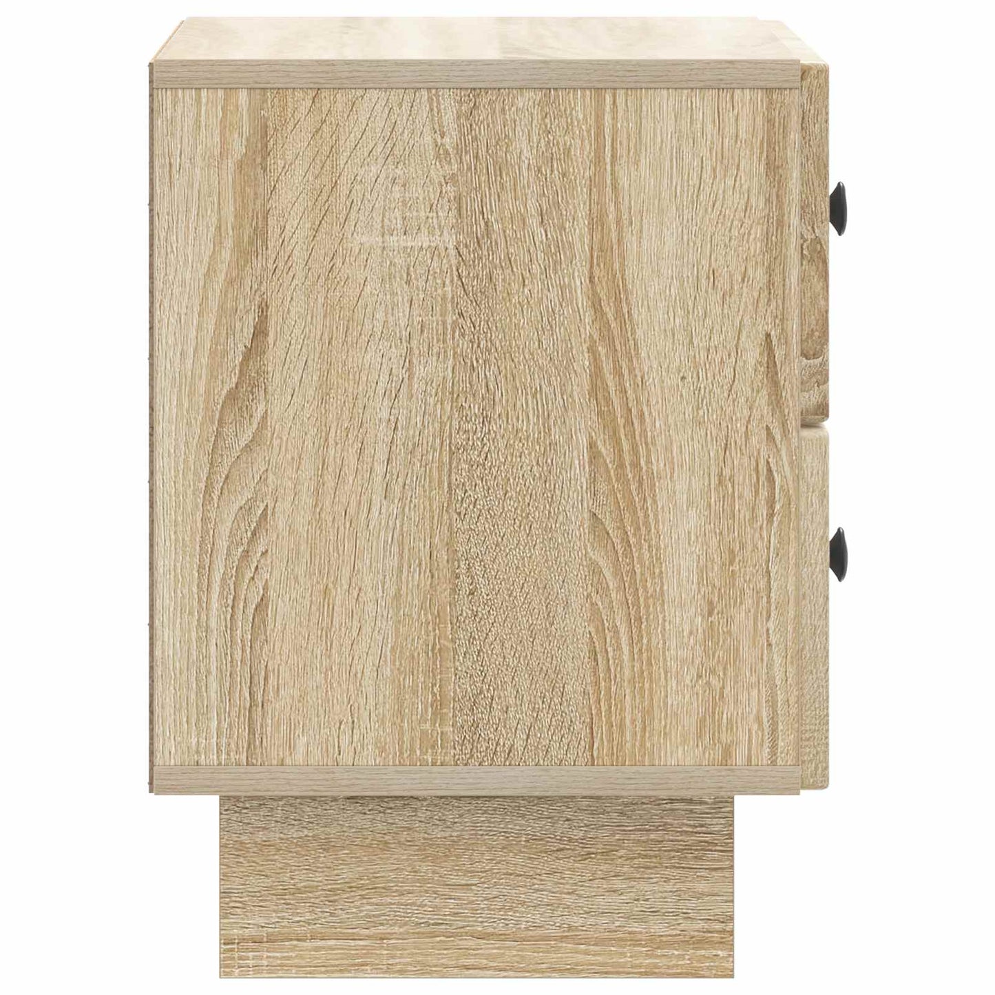 vidaXL Bedside Cabinet Sonoma Oak 43 x 34.5 x 47.5 cm Engineered Wood 6