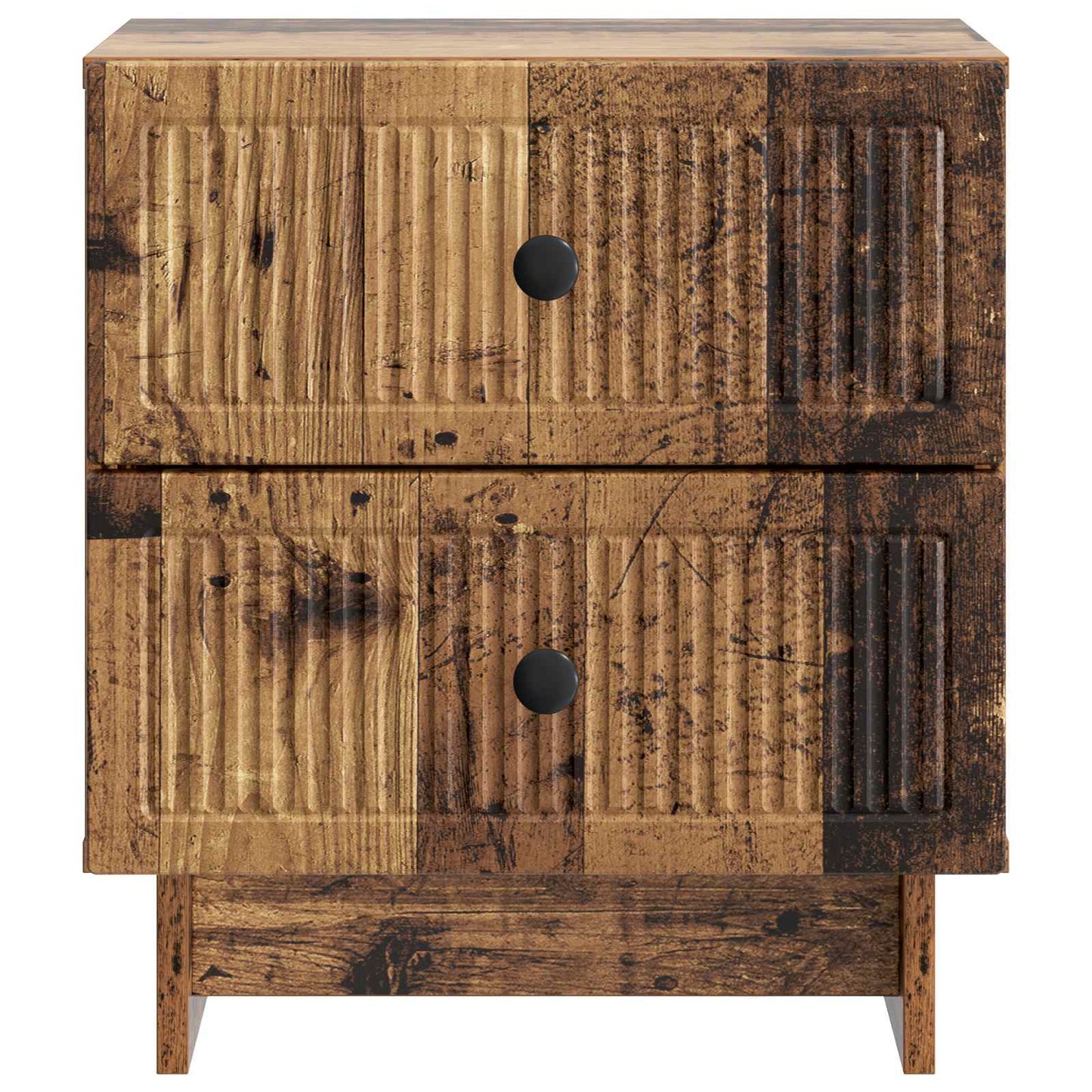 vidaXL Bedside Cabinet Old Wood 43 x 34.5 x 47.5 cm Engineered Wood 5