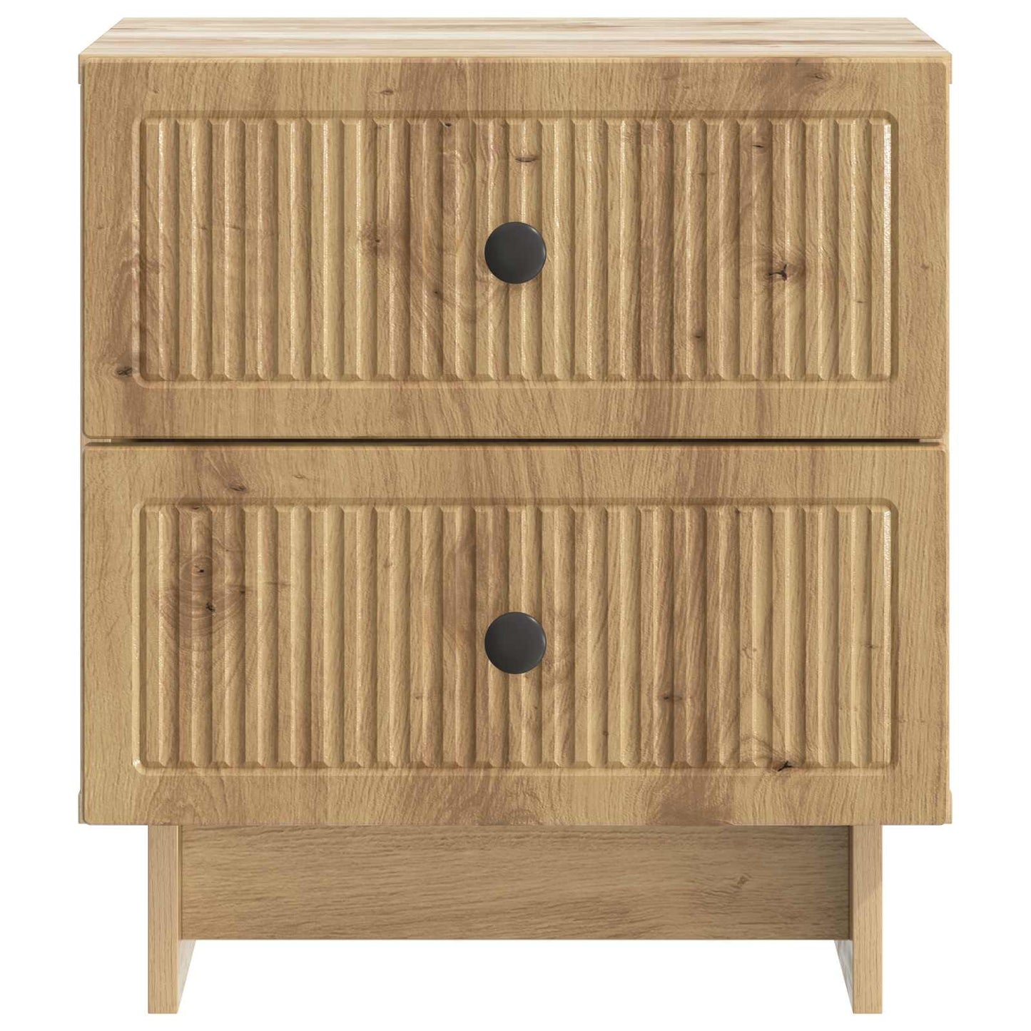 vidaXL Bedside Cabinet Artisan Oak 43 x 34.5 x 47.5 cm Engineered Wood 5