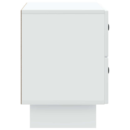 vidaXL Bedside Cabinet White 62 x 34.5 x 47.5 cm Engineered Wood 6