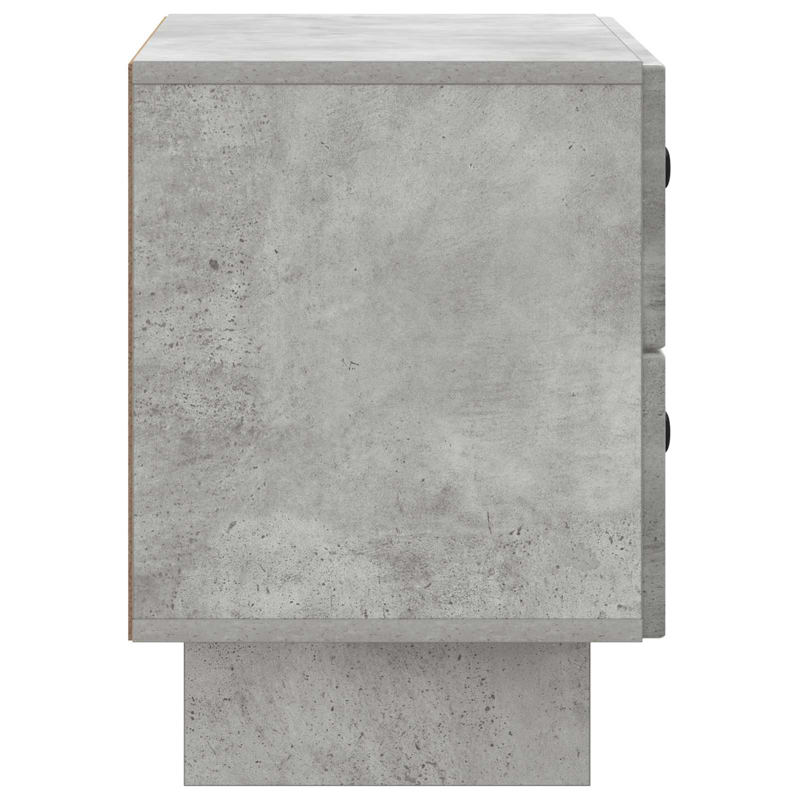 vidaXL Bedside Cabinet Concrete Grey 62 x 34.5 x 47.5 cm 6