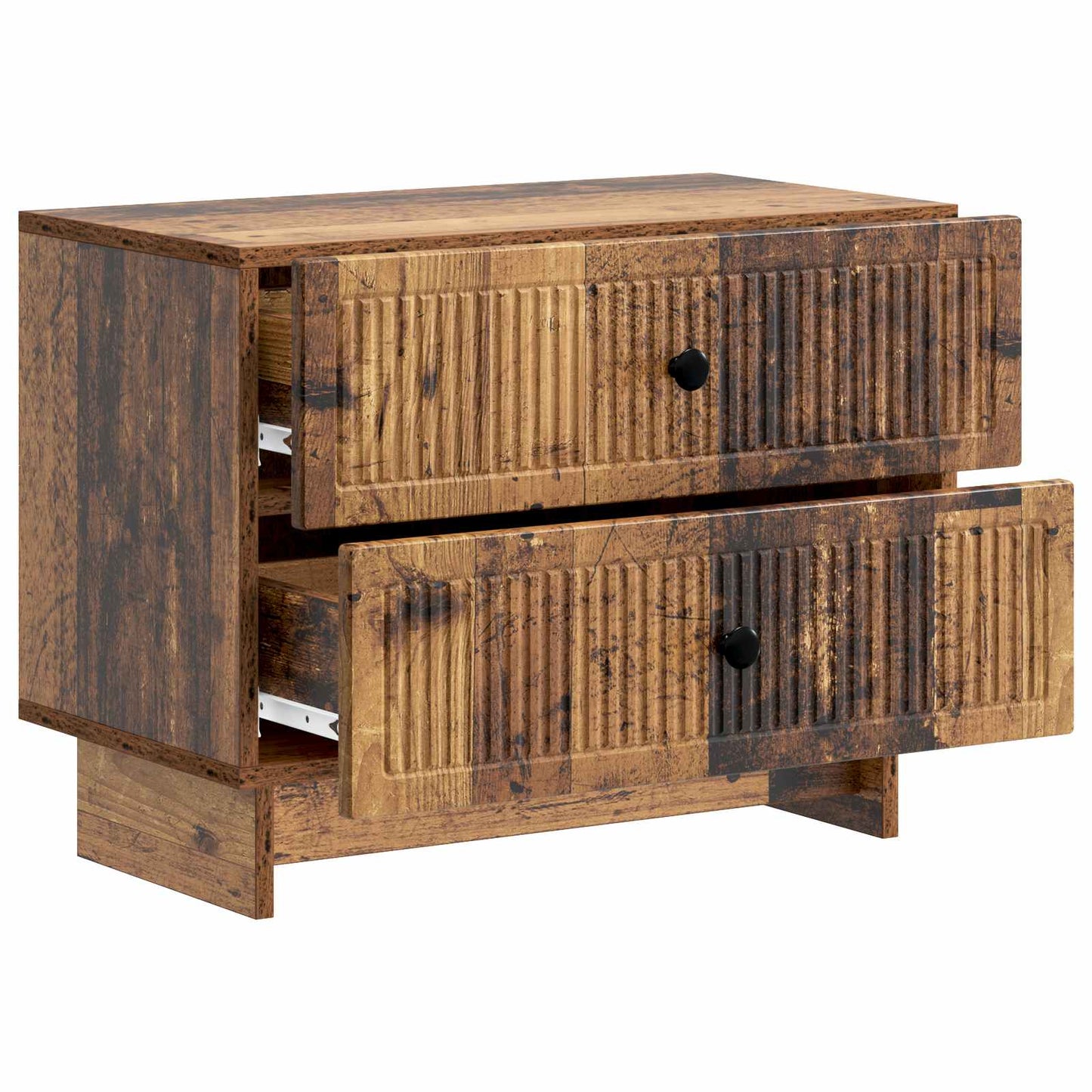 vidaXL Bedside Cabinet Old Wood 62 x 34.5 x 47.5 cm Engineered Wood 4