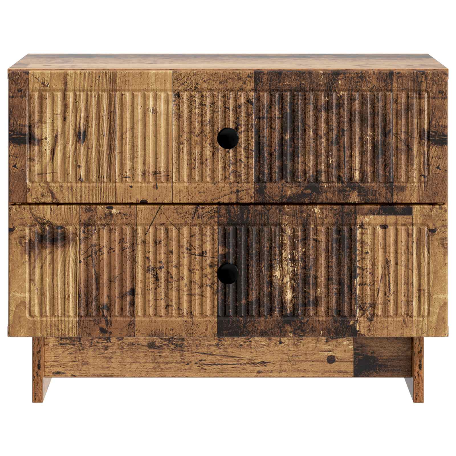 vidaXL Bedside Cabinet Old Wood 62 x 34.5 x 47.5 cm Engineered Wood 5