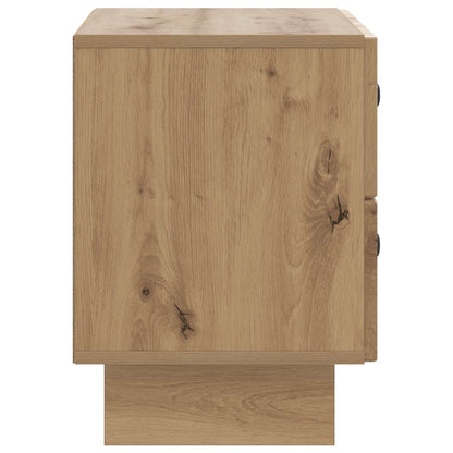 vidaXL Bedside Cabinet Artisan Oak 62 x 34.5 x 47.5 cm Engineered Wood 6