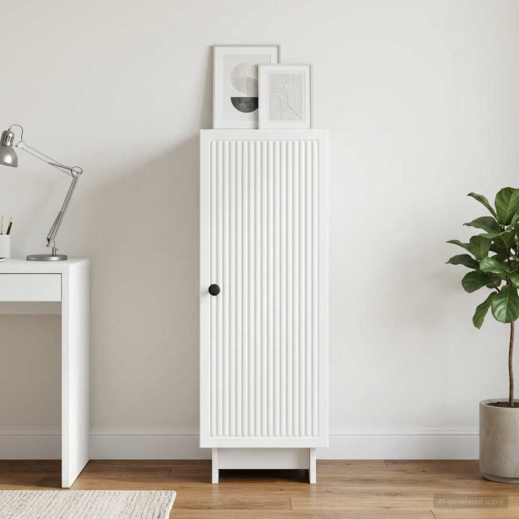 vidaXL Sideboard White 33 x 34.5 x 90 cm Engineered Wood 1