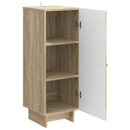 vidaXL Sideboard Sonoma Oak 33 x 34.5 x 90 cm Engineered Wood 5