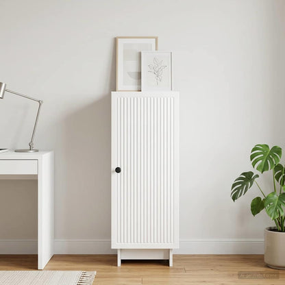 vidaXL Sideboard High Gloss White 33 x 34.5 x 90 cm Engineered Wood 1