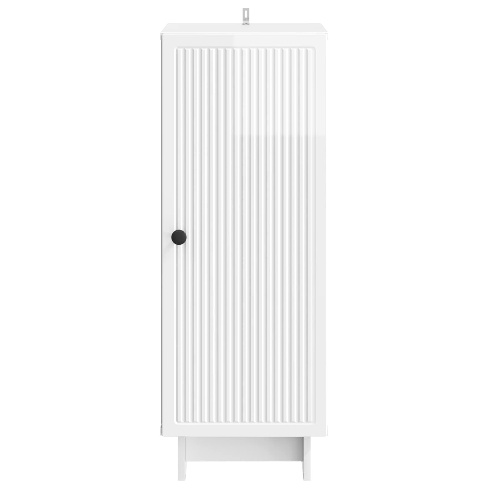 vidaXL Sideboard High Gloss White 33 x 34.5 x 90 cm Engineered Wood 6