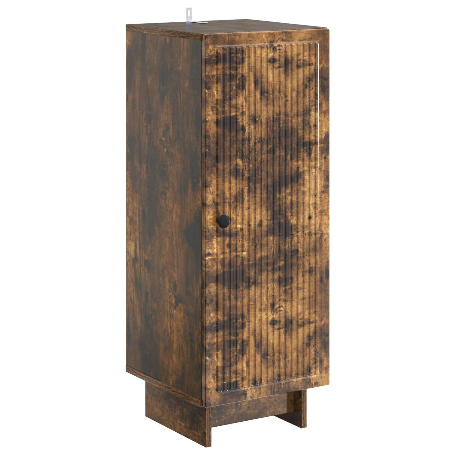 vidaXL Sideboard Smoked Oak 33 x 34.5 x 90 cm Engineered Wood 2