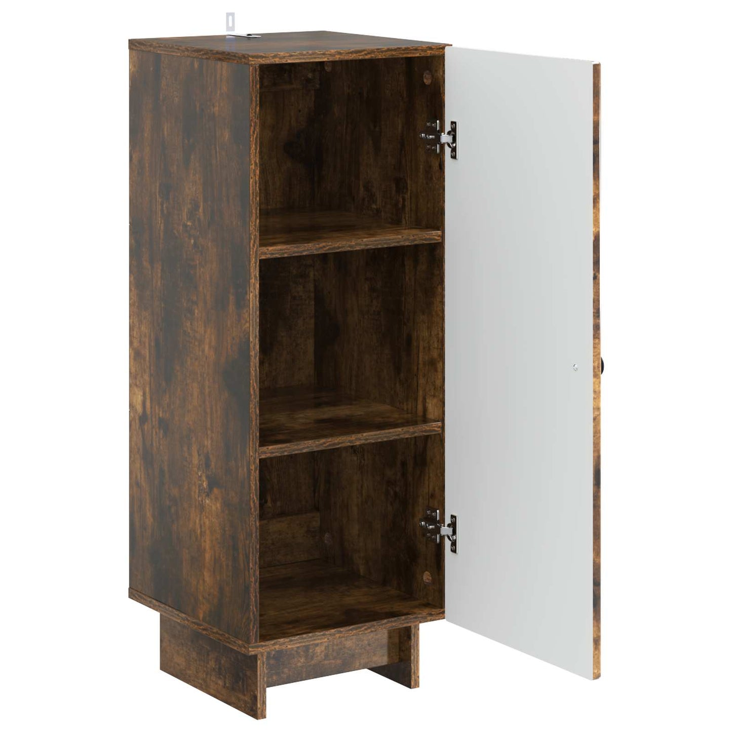 vidaXL Sideboard Smoked Oak 33 x 34.5 x 90 cm Engineered Wood 5