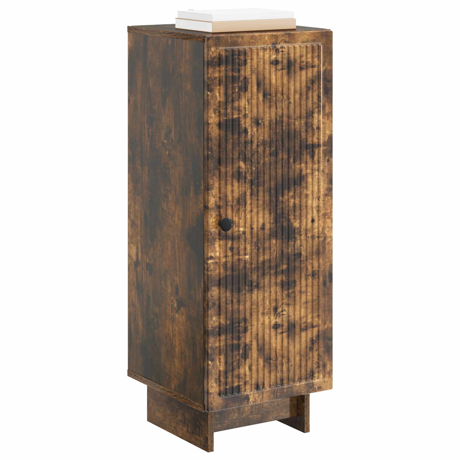 vidaXL Sideboard Smoked Oak 33 x 34.5 x 90 cm Engineered Wood 3