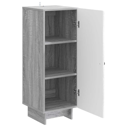 vidaXL Sideboard Grey Sonoma 33 x 34.5 x 90 cm Engineered Wood 5