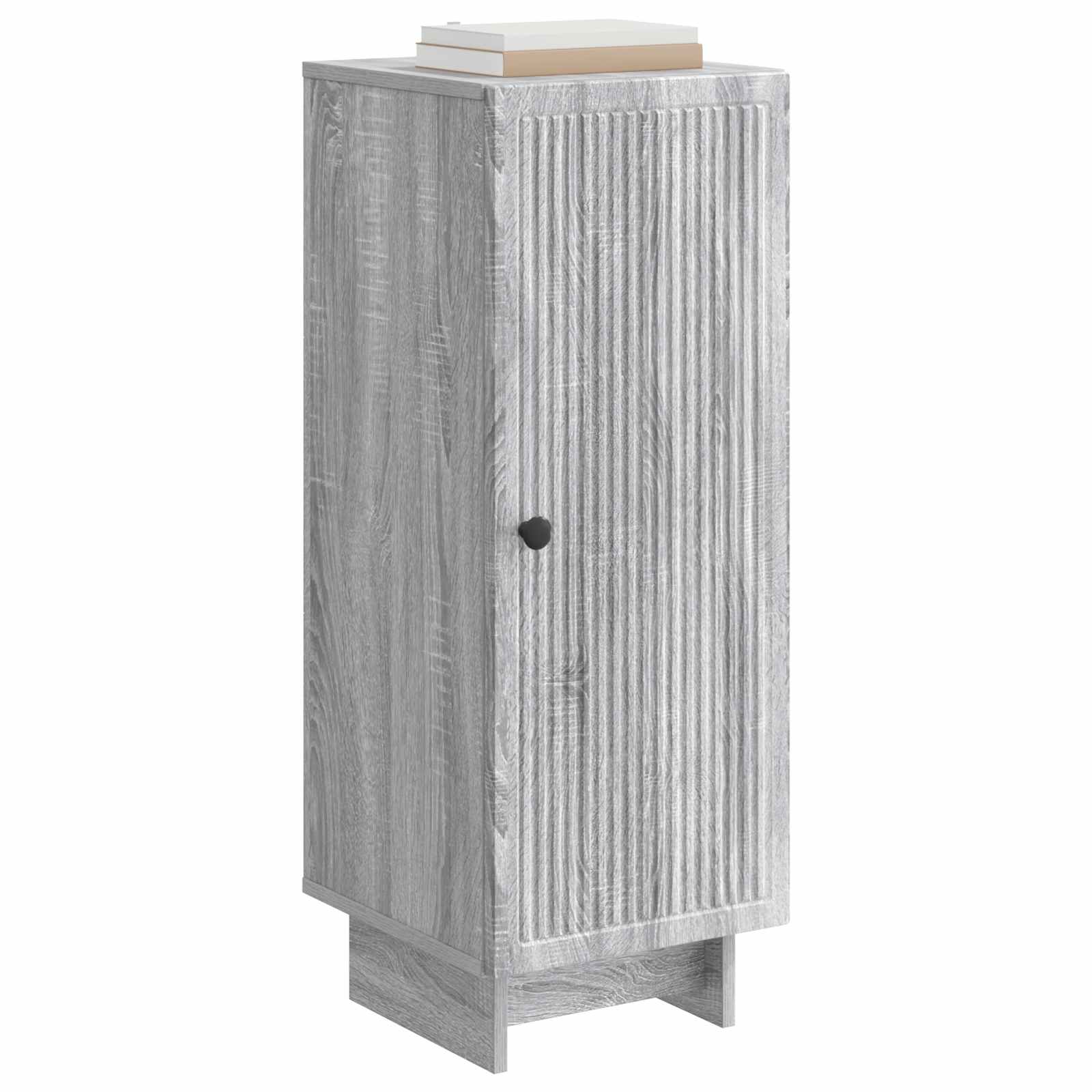 vidaXL Sideboard Grey Sonoma 33 x 34.5 x 90 cm Engineered Wood 3