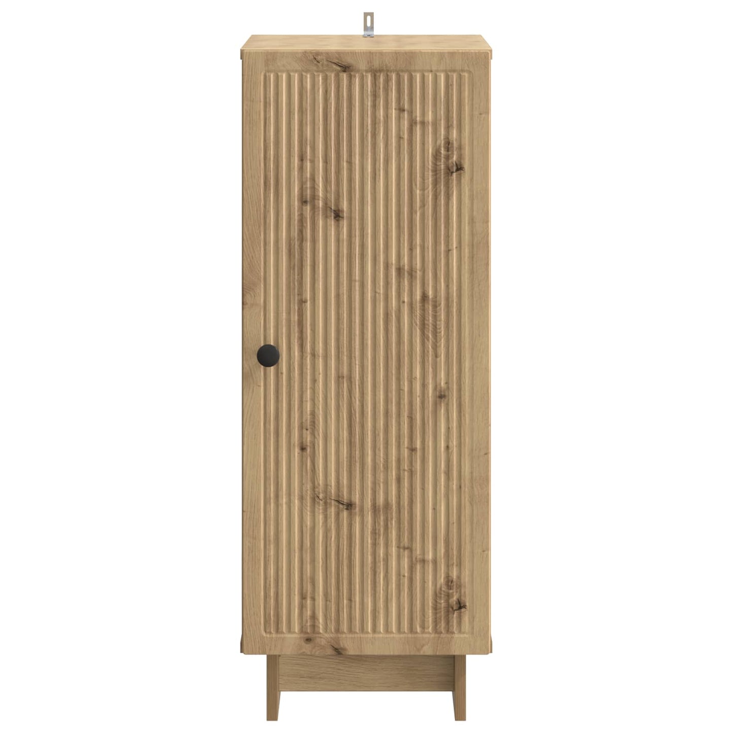 vidaXL Sideboard Artisan Oak 33 x 34.5 x 90 cm Engineered Wood 6
