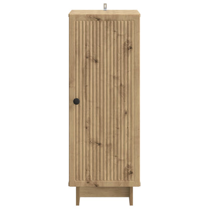 vidaXL Sideboard Artisan Oak 33 x 34.5 x 90 cm Engineered Wood 6