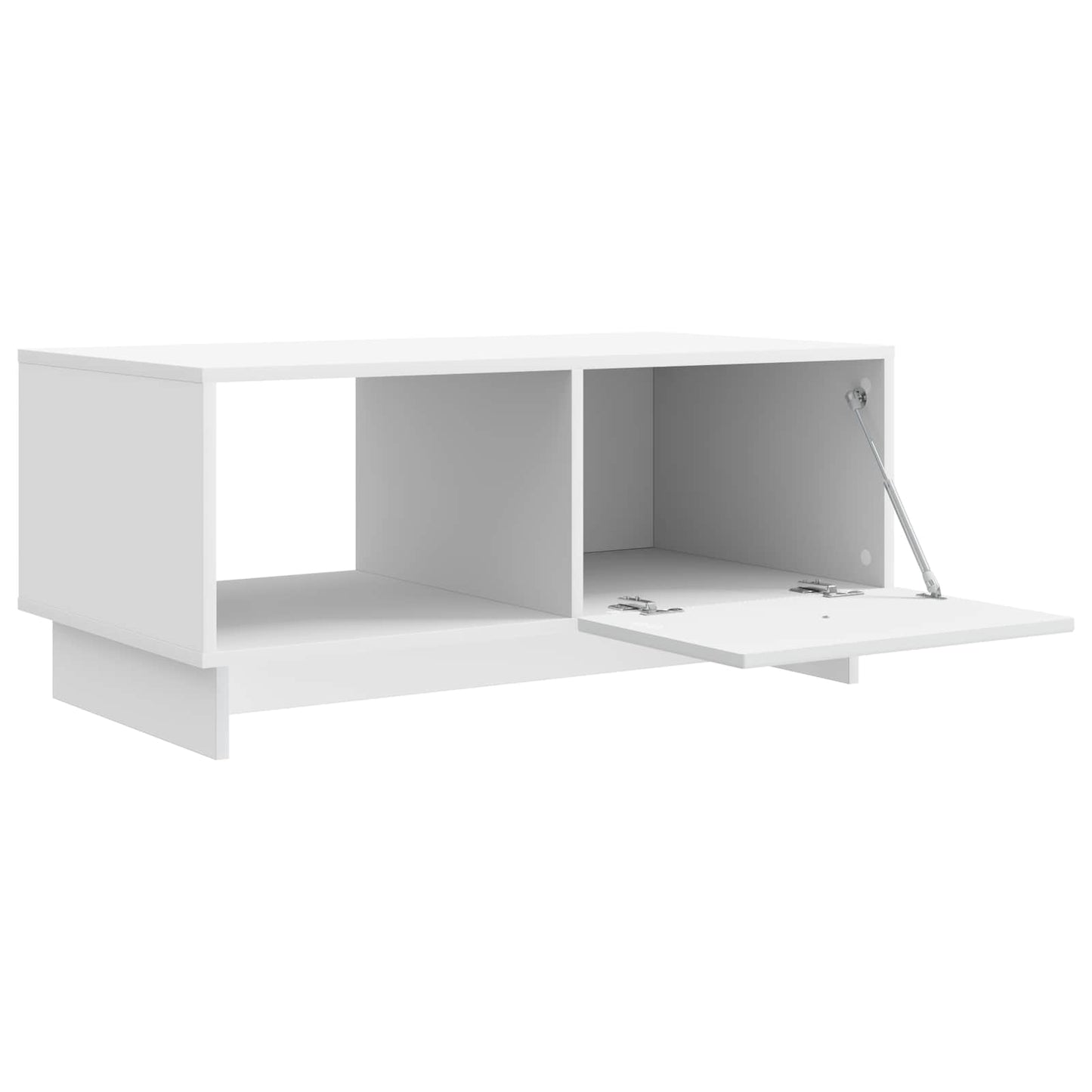vidaXL Coffee Table White 90 x 50 x 40 cm Engineered Wood 4