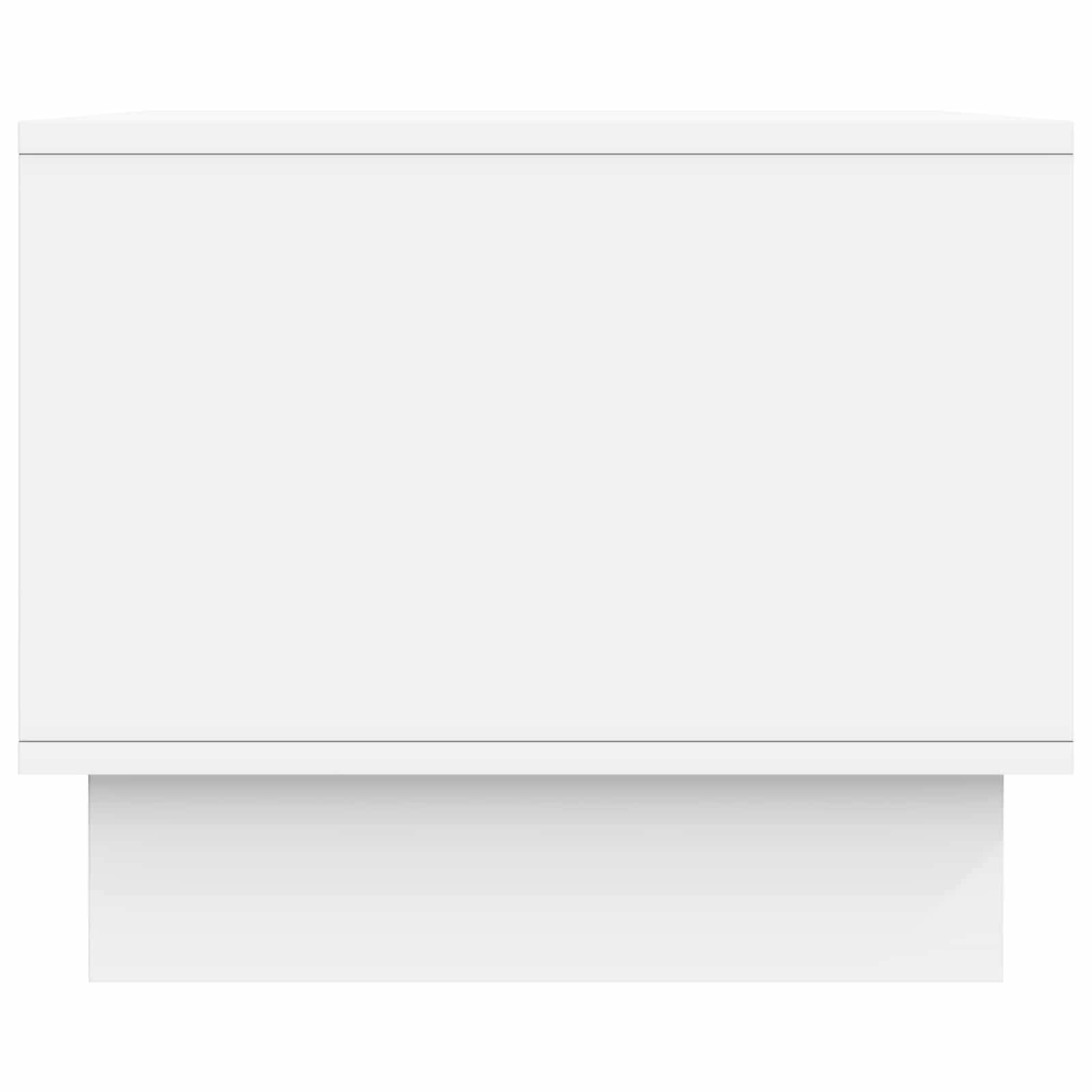 vidaXL Coffee Table White 90 x 50 x 40 cm Engineered Wood 6