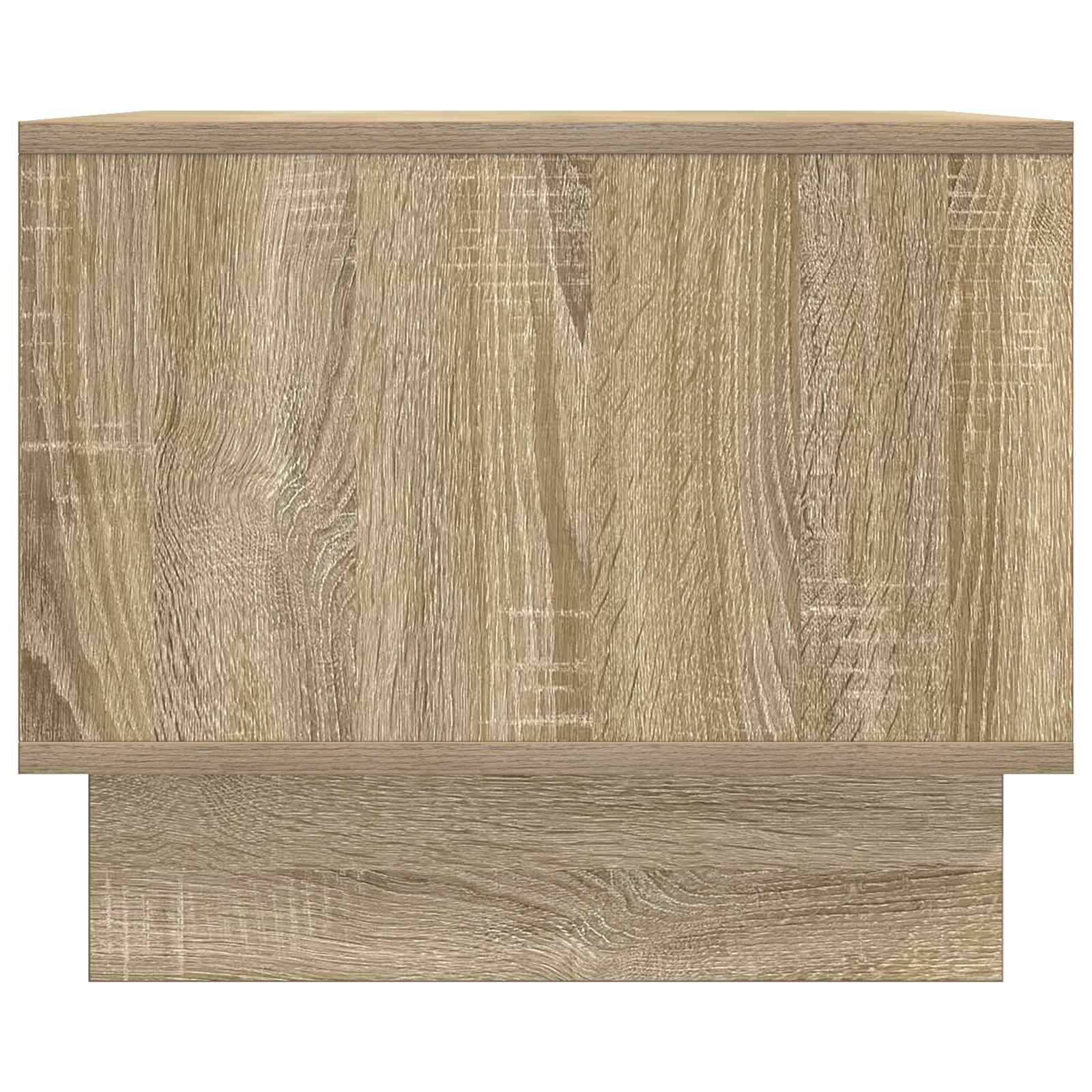 vidaXL Coffee Table Sonoma Oak 90 x 50 x 40 cm Engineered Wood 6