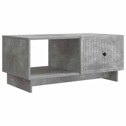 vidaXL Coffee Table Concrete Grey 90 x 50 x 40 cm Engineered Wood 2