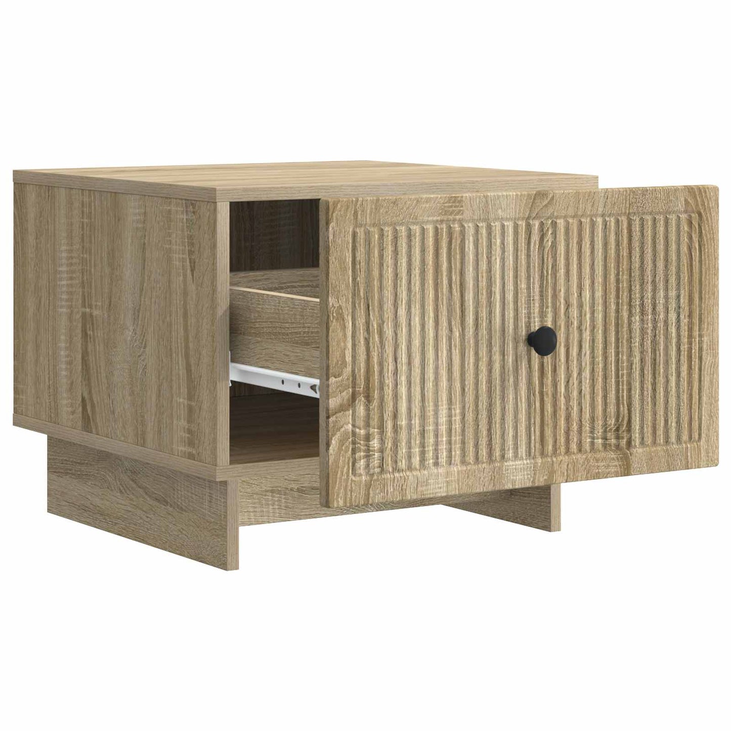 vidaXL Coffee Table Sonoma Oak 49 x 50 x 40 cm Engineered Wood 4